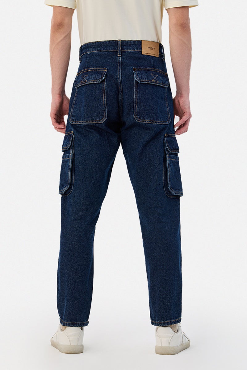SNITCH Baggy 100% Cotton Six pockets Cargo Pants - Image 5
